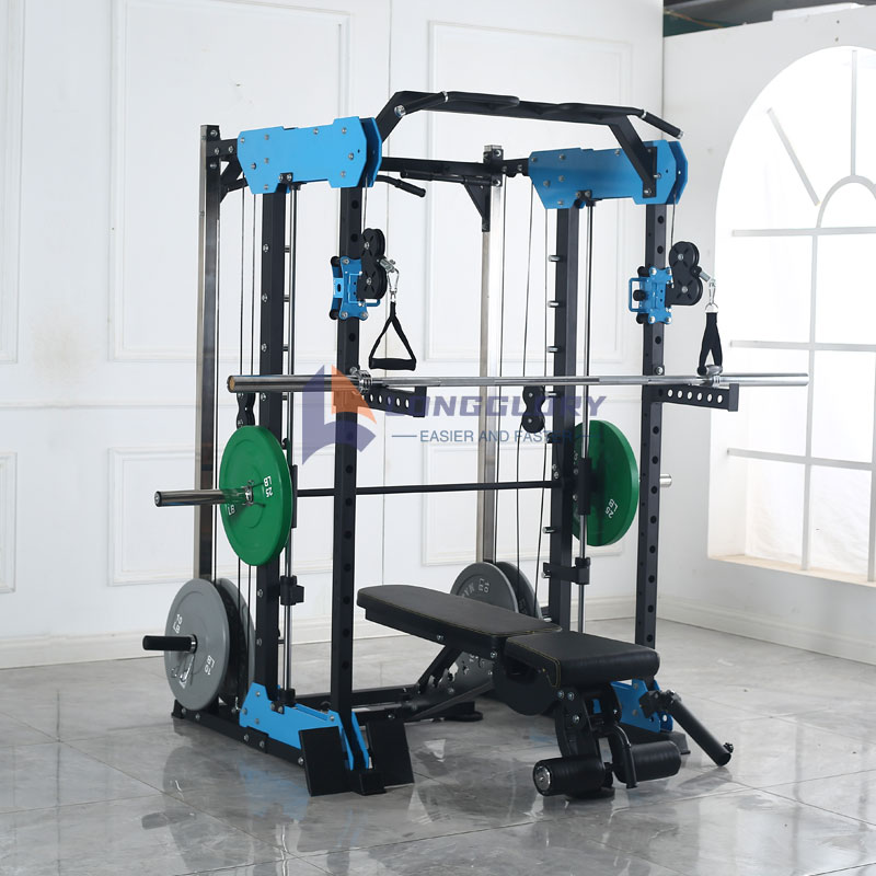 ¿Qué músculos pueden entrenar la caja de sentadillas de la máquina Smith?