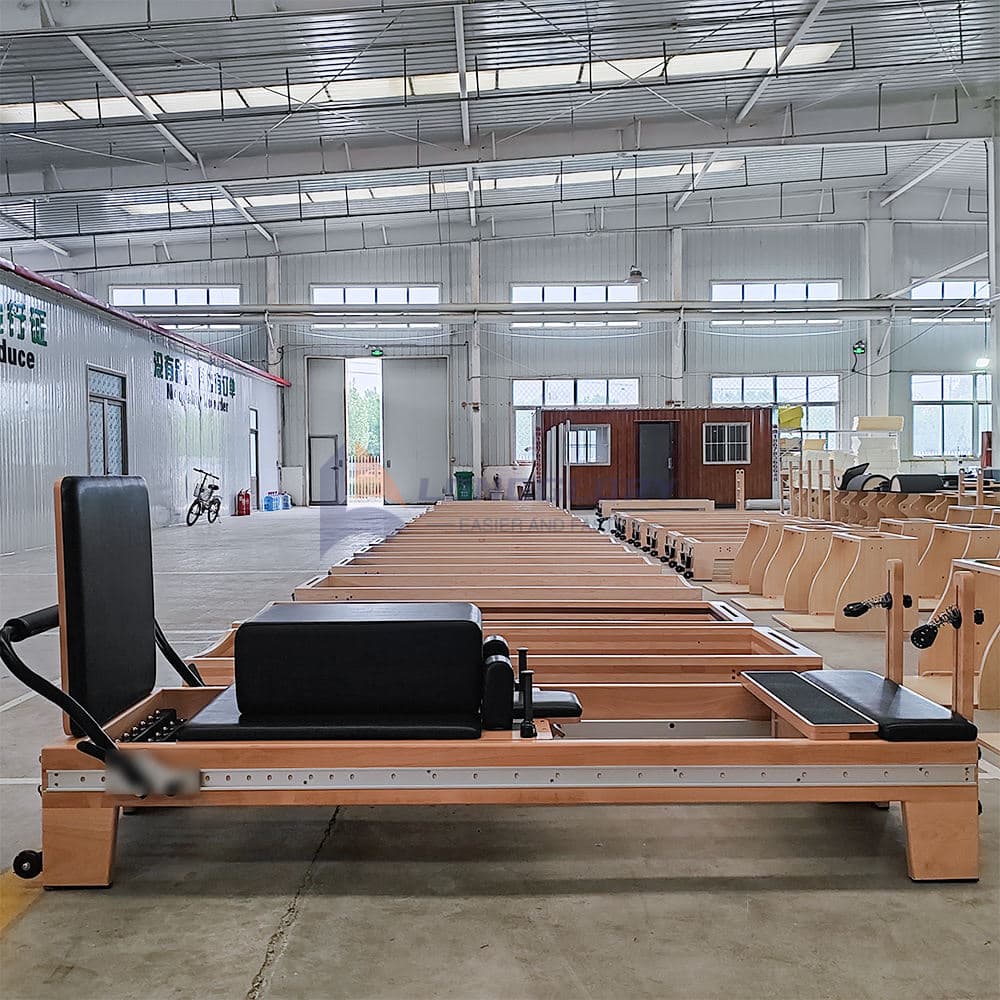 Reformador Pilates Básico de Madera de Haya