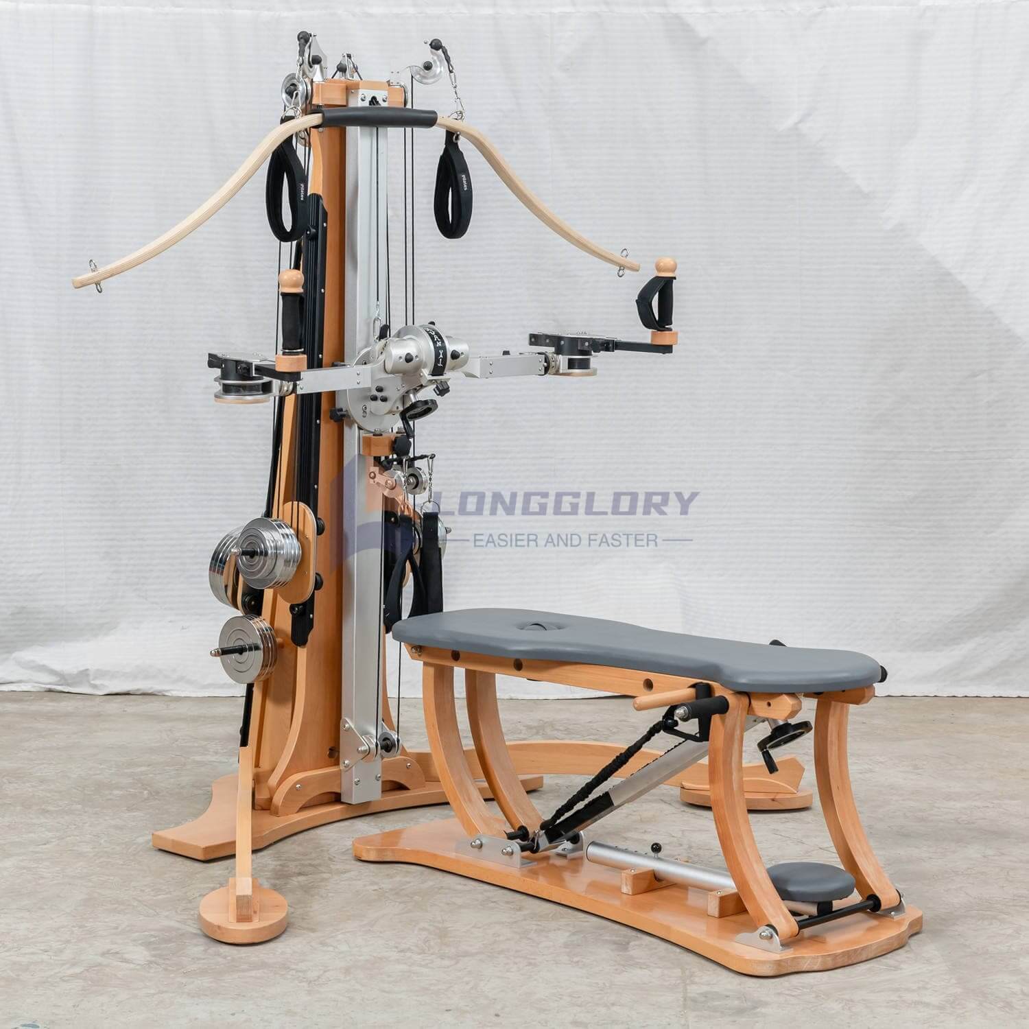 Reformador de la Torre de Beech Pilates con polea