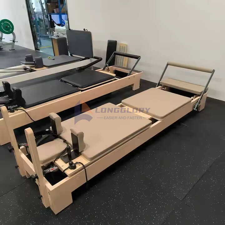Máquina de reformador de pilates de madera de arce clásico