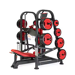 Máquina de prensa de piernas vertical comercial