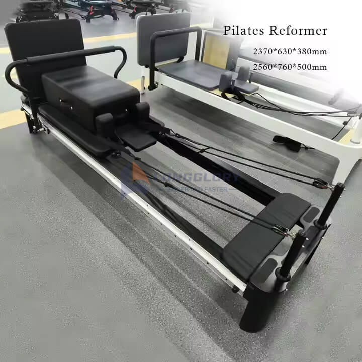 Reformador de pilates de aleación de aluminio de pista completa