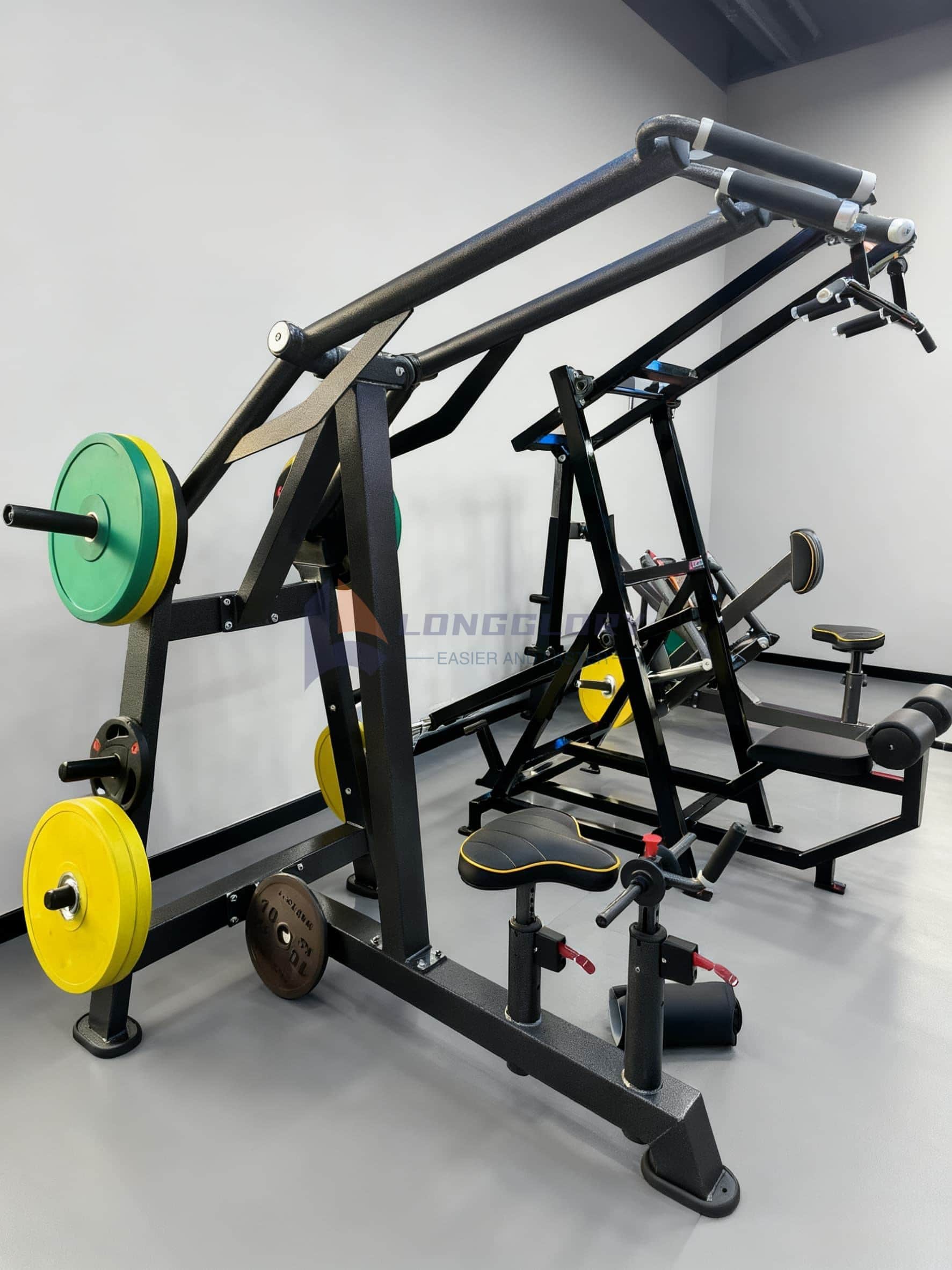 Máquina de remo alto