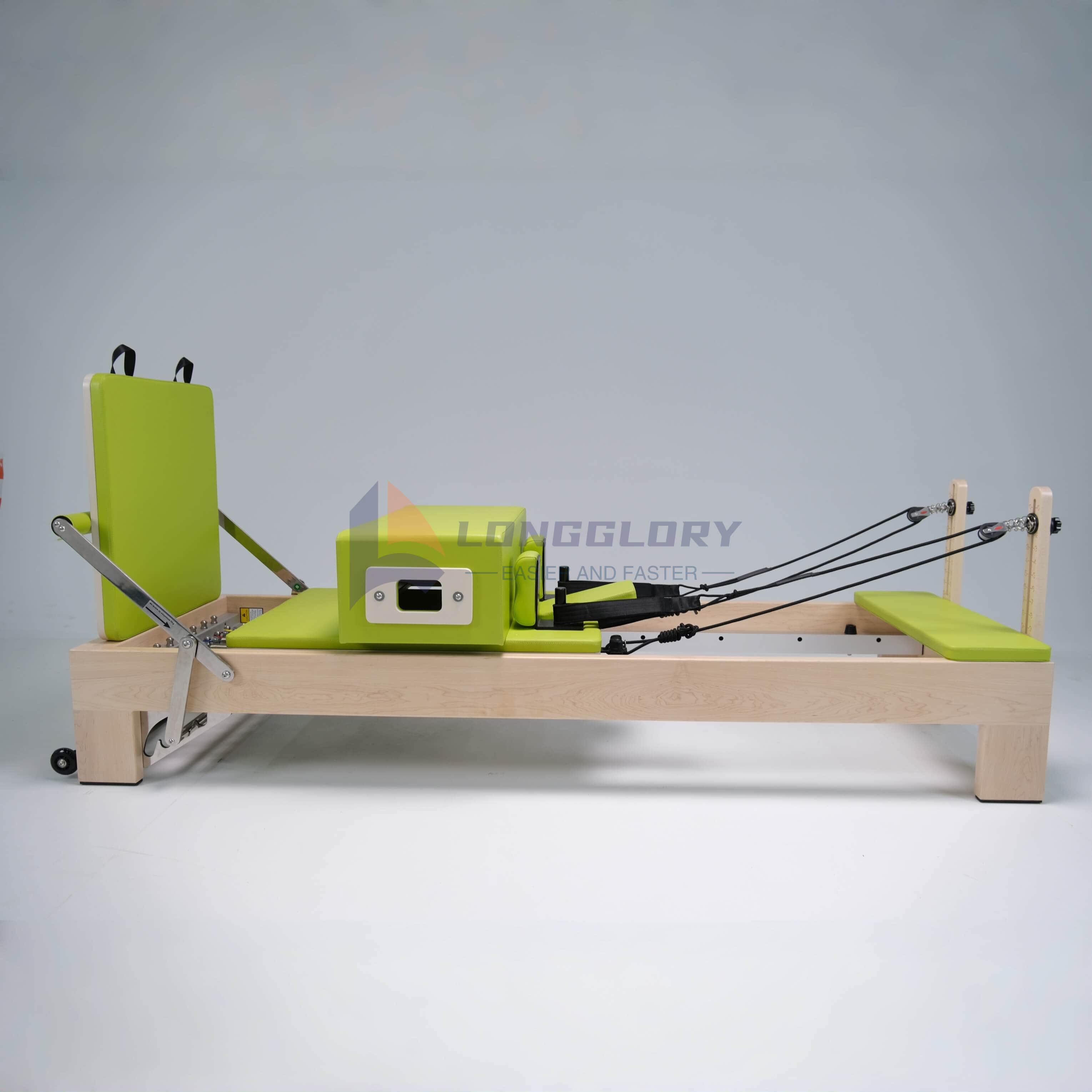 Cama central de Pilates de madera de arce