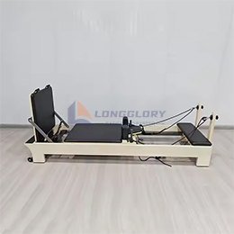Reformador de pilates de madera de arce