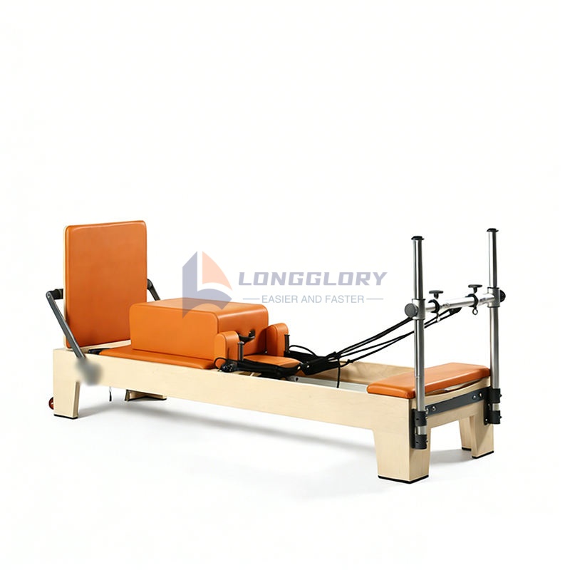 Máquina de Pilates Reformer de Pilates de madera de arce