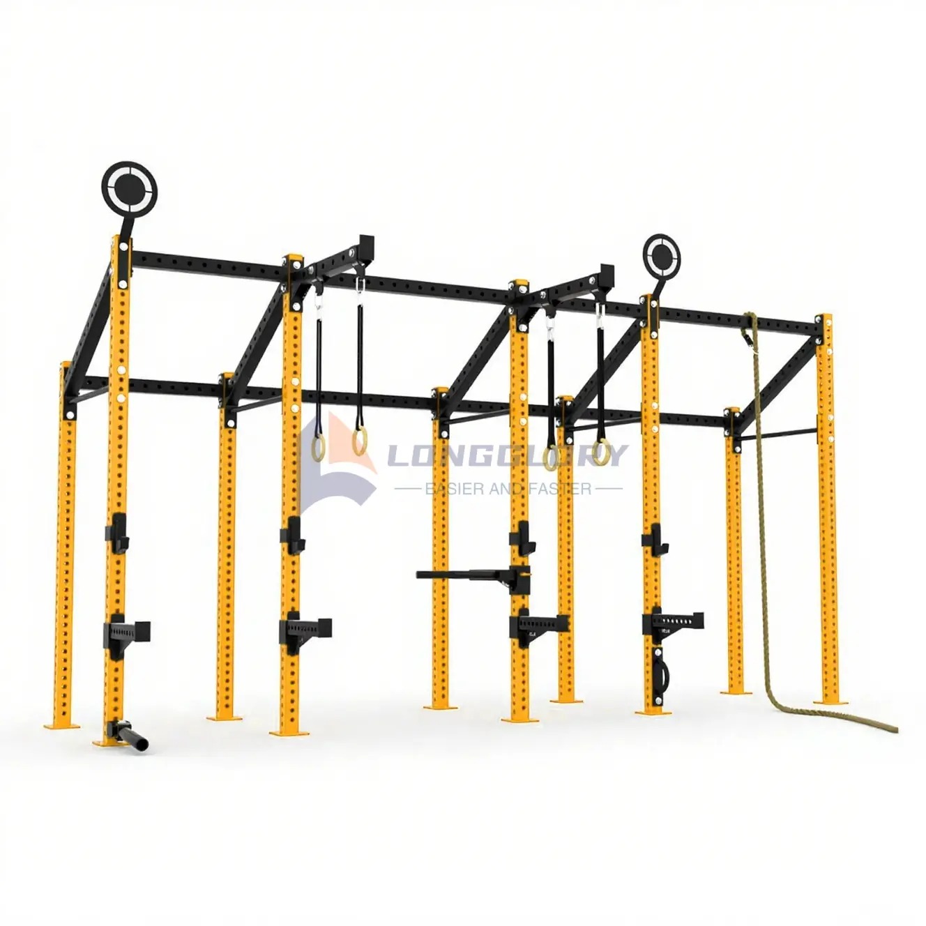 Estante multifuncional para Crossfit