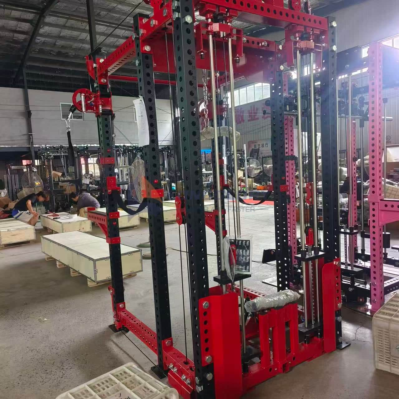 Cable cruzado multifuncional para entrenador