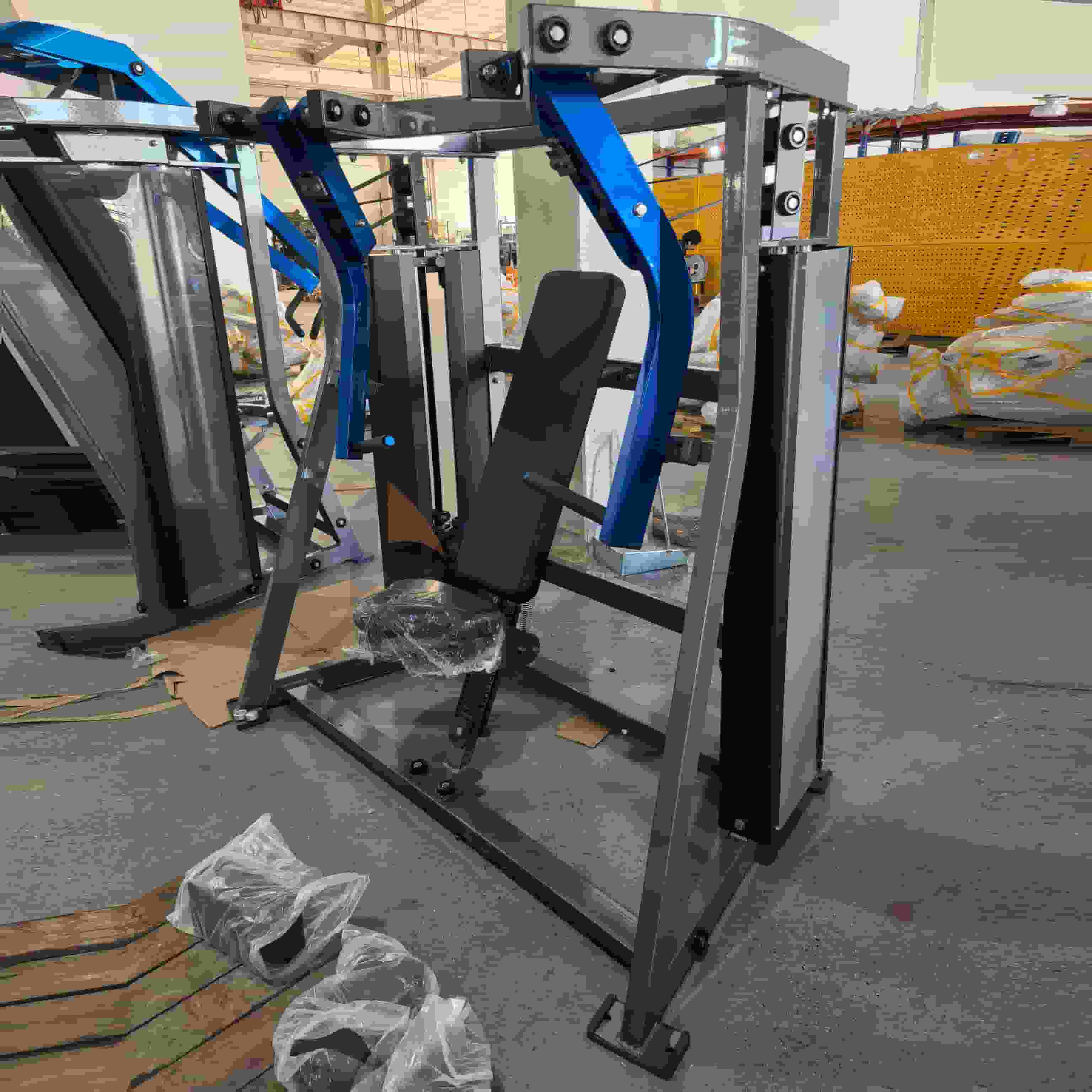 Press de pecho declinado con pasador