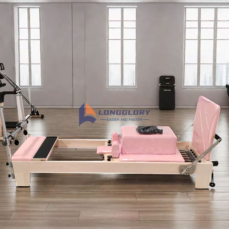 Reformador de Pilates rosa