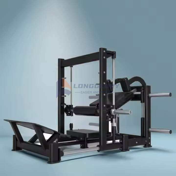 Máquina de transmisión de glúteos 3D cargada de placa