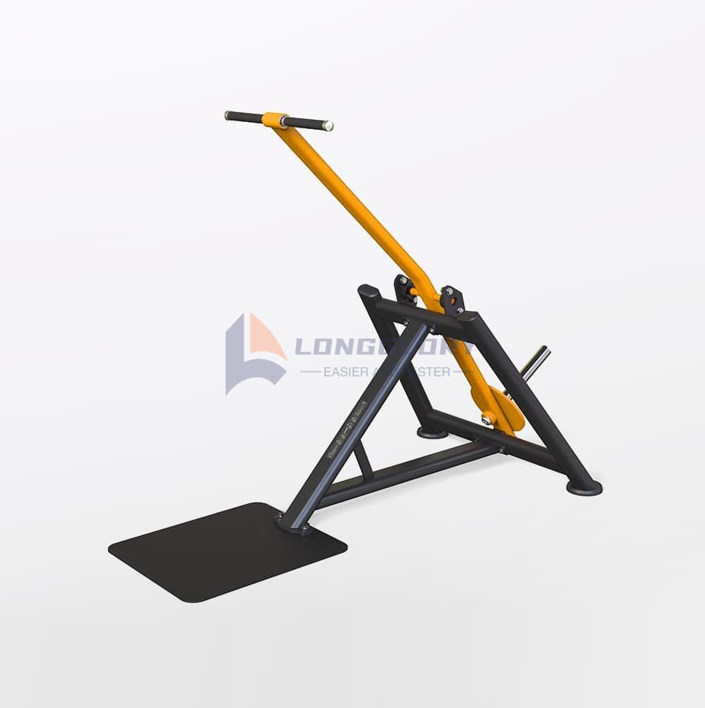 Máquina de remo con extensión de tríceps