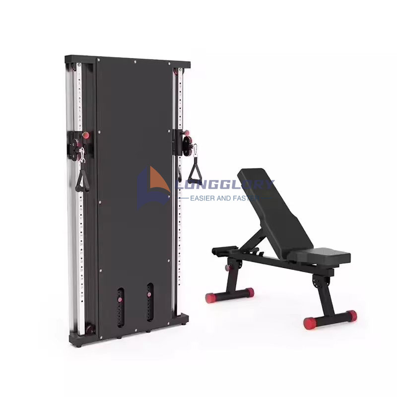 Entrenador funcional con espejo de pared